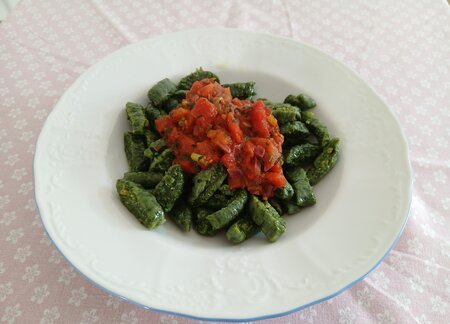 Njoki iz toskanskega ohrovta